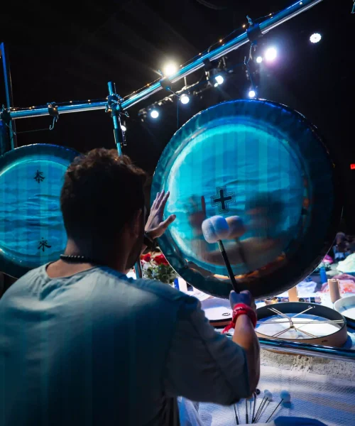 baño de gong caetano falivene evento 6