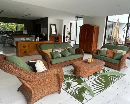 sala de estar villa luna retiro mexico